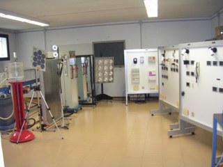 Vista del laboratorio di Impianti